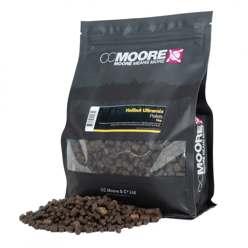 CC Moore Halibut Ultramix Pellets