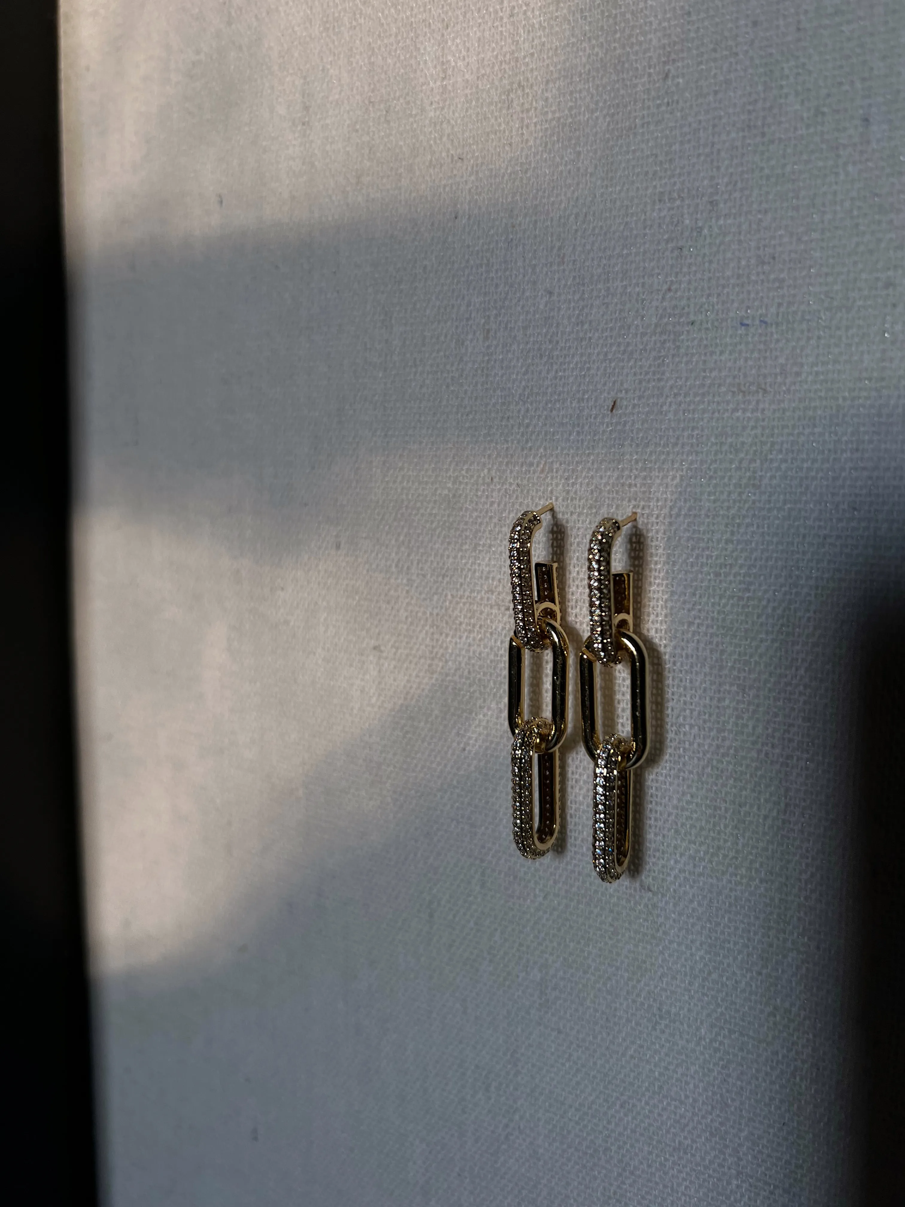 Chain Linked Drop Earrings