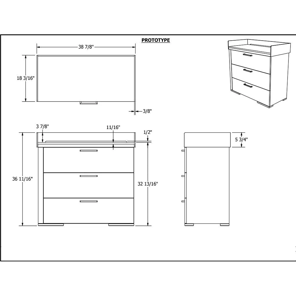 Changing table above ALPINE GRAY and WHITE