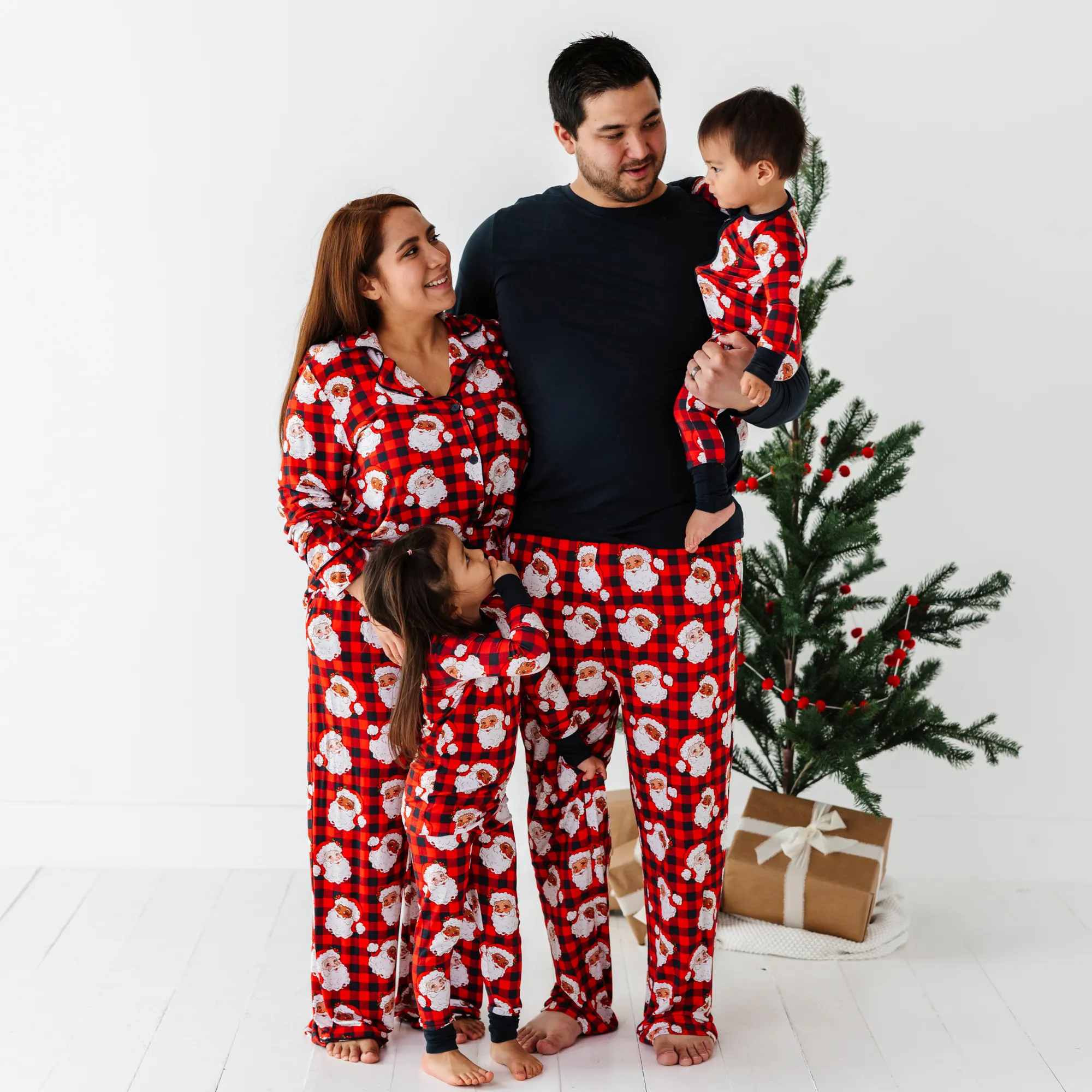 Checking It Twice Bamboo Convertible Footies