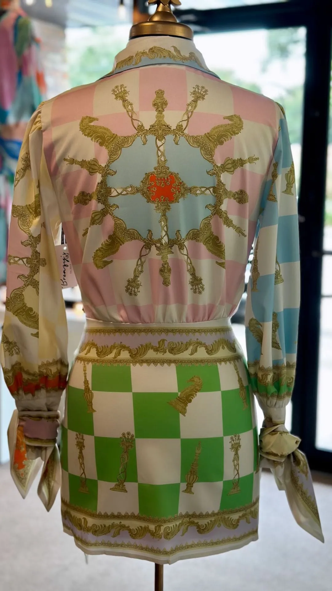 Checkmate Leisure Wrap Dress