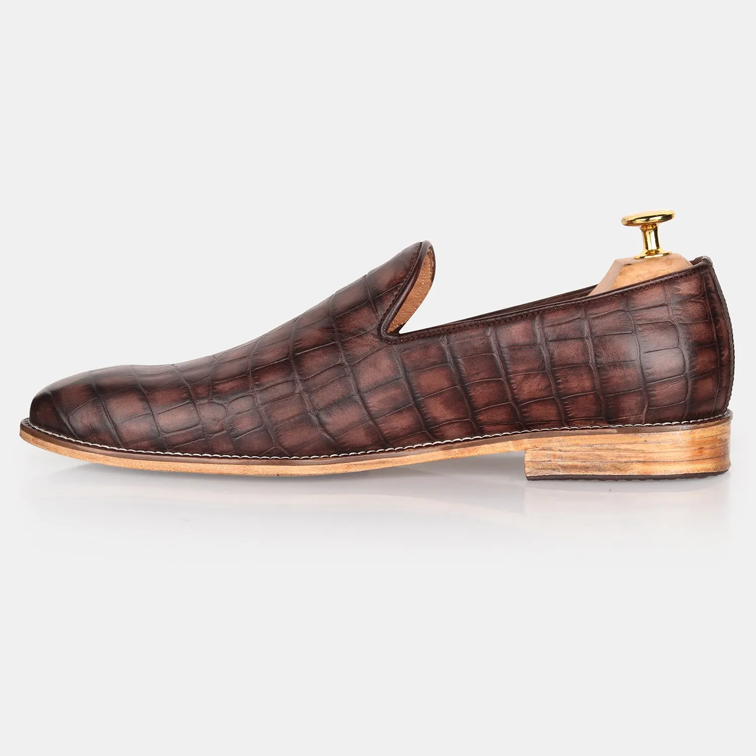 Chocolate Brown Liora Loafers