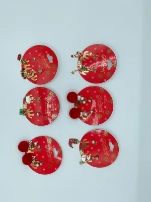 Christmas earrings