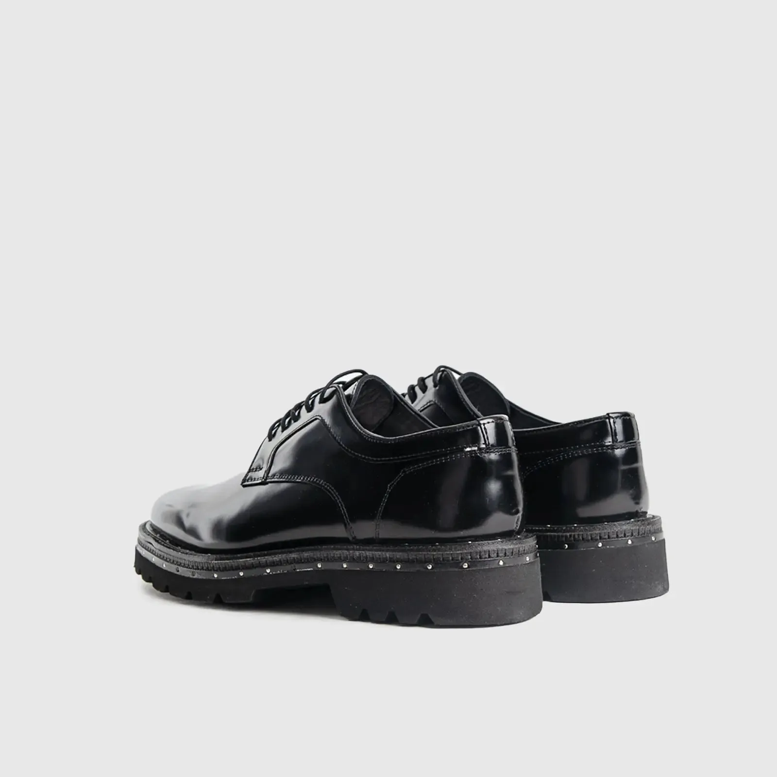 Chunky Sole Dress Oxfords Black 4537