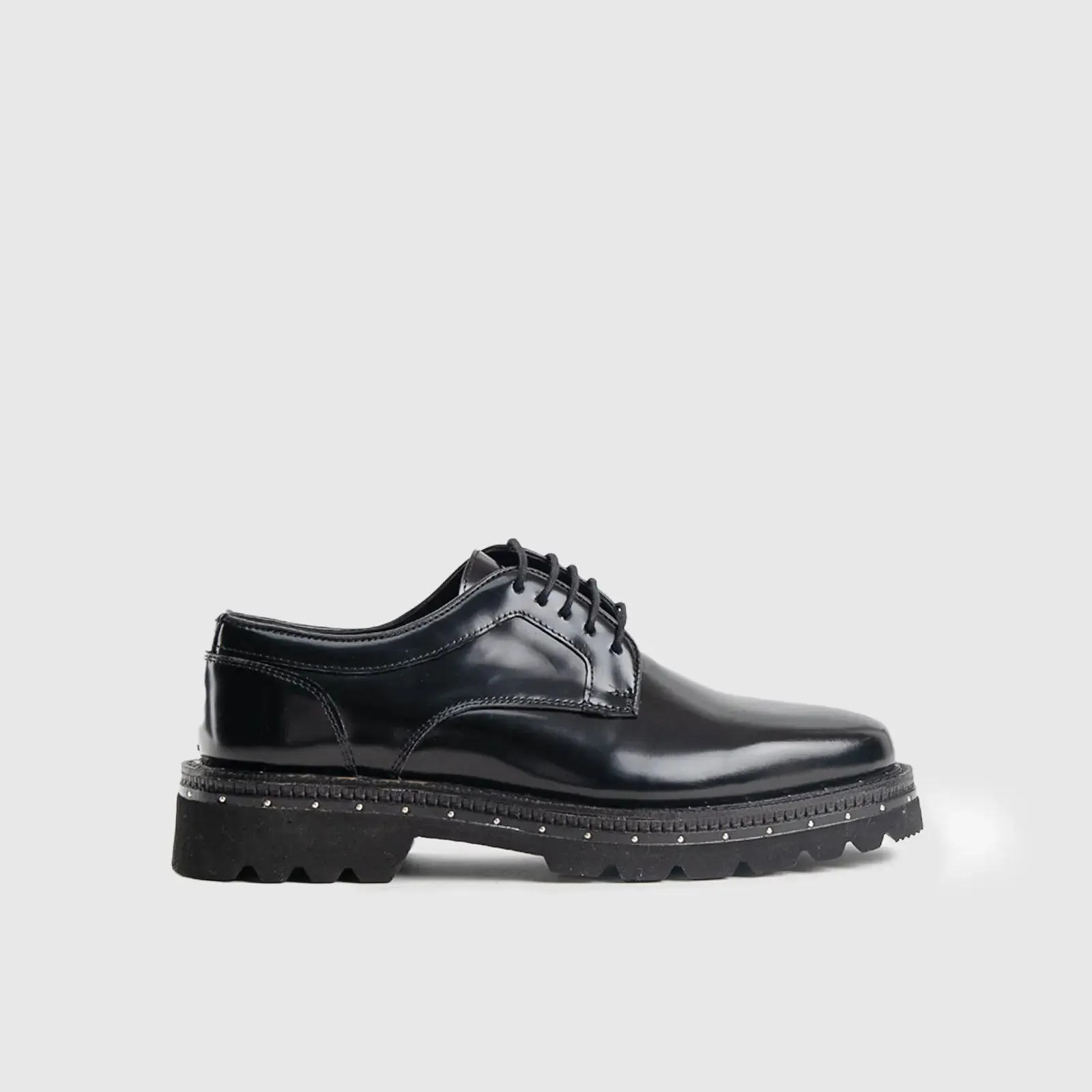 Chunky Sole Dress Oxfords Black 4537