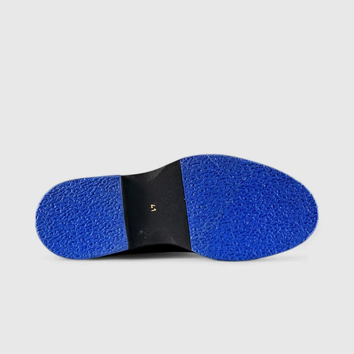 Chunky Sole Dress Oxfords Black Floater Blue Sole 0218