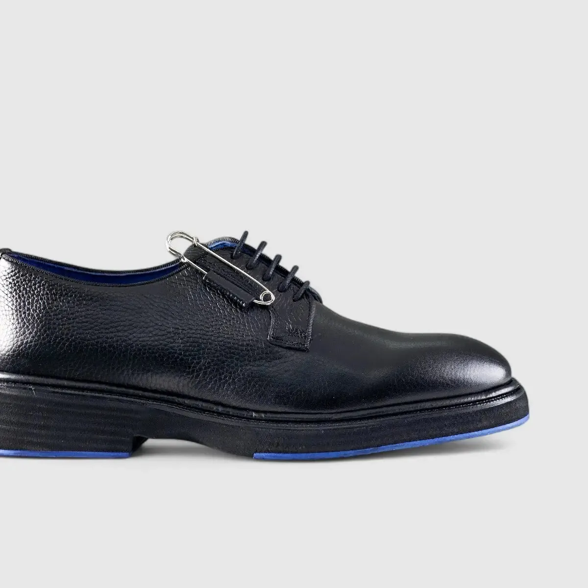 Chunky Sole Dress Oxfords Black Floater Blue Sole 0218