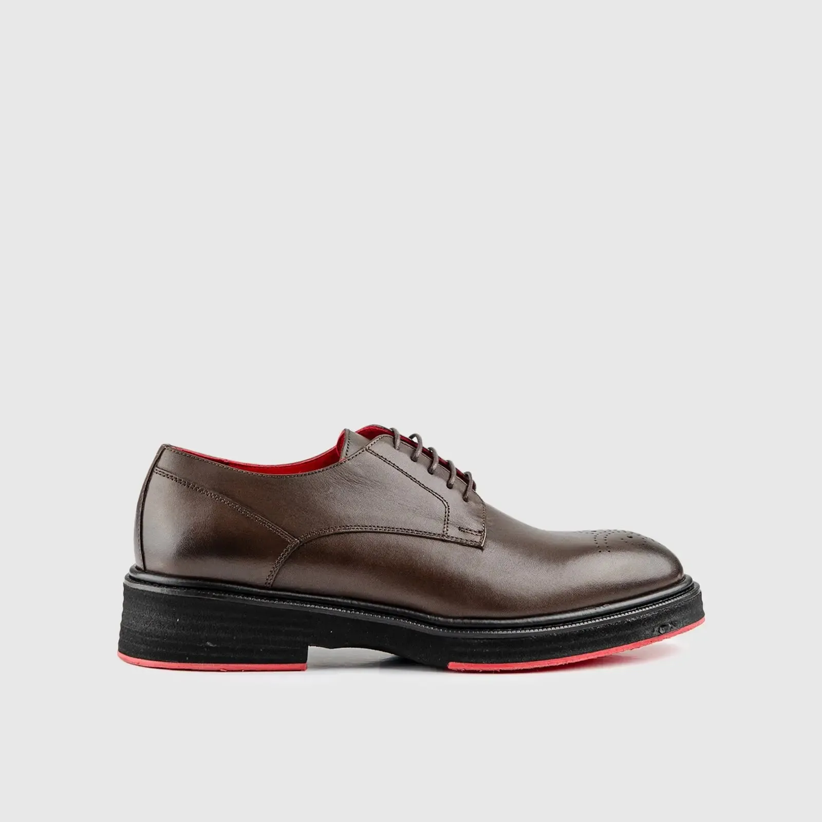 Chunky Sole Dress Oxfords Brown 0234/3