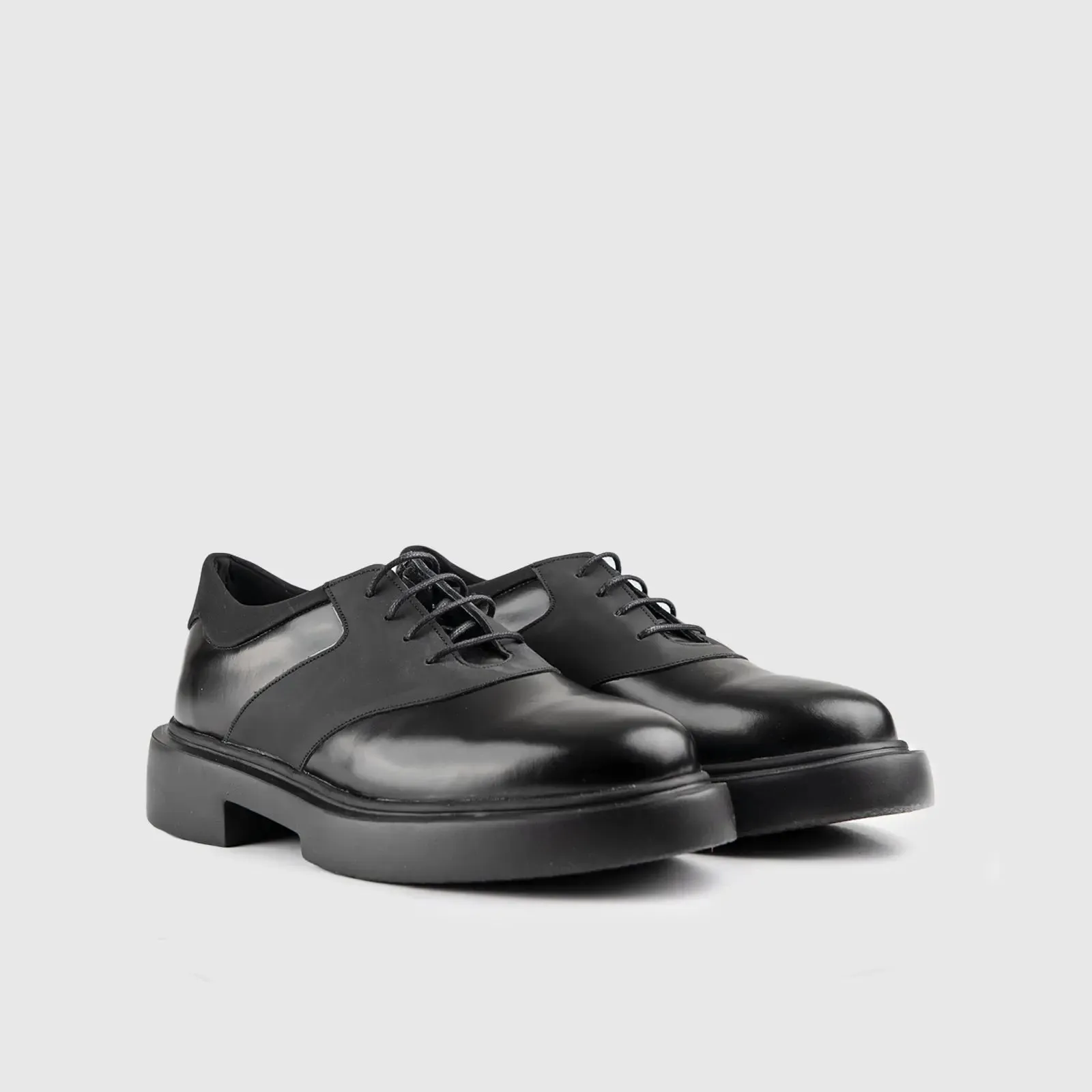 Chunky Sole Oxfords Black 2309