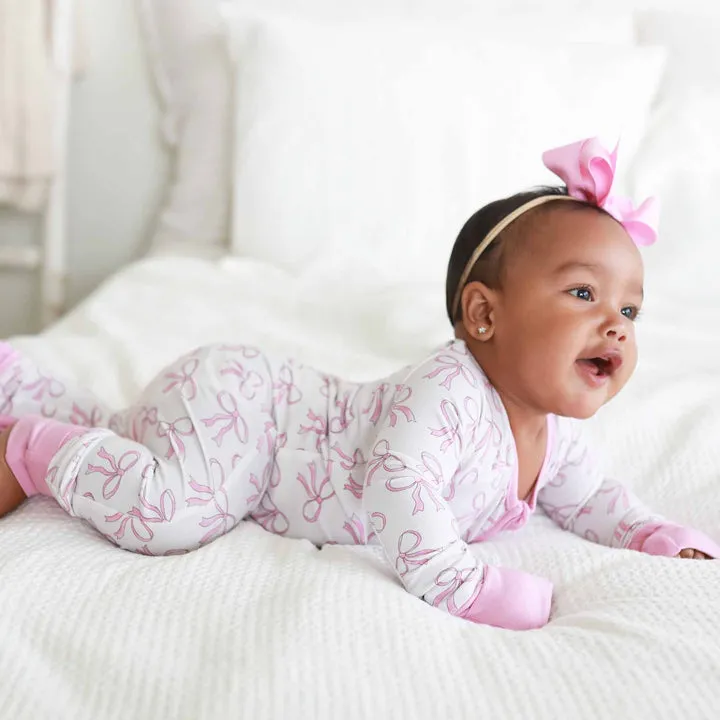 CL Convertible Romper | Blushing Bows