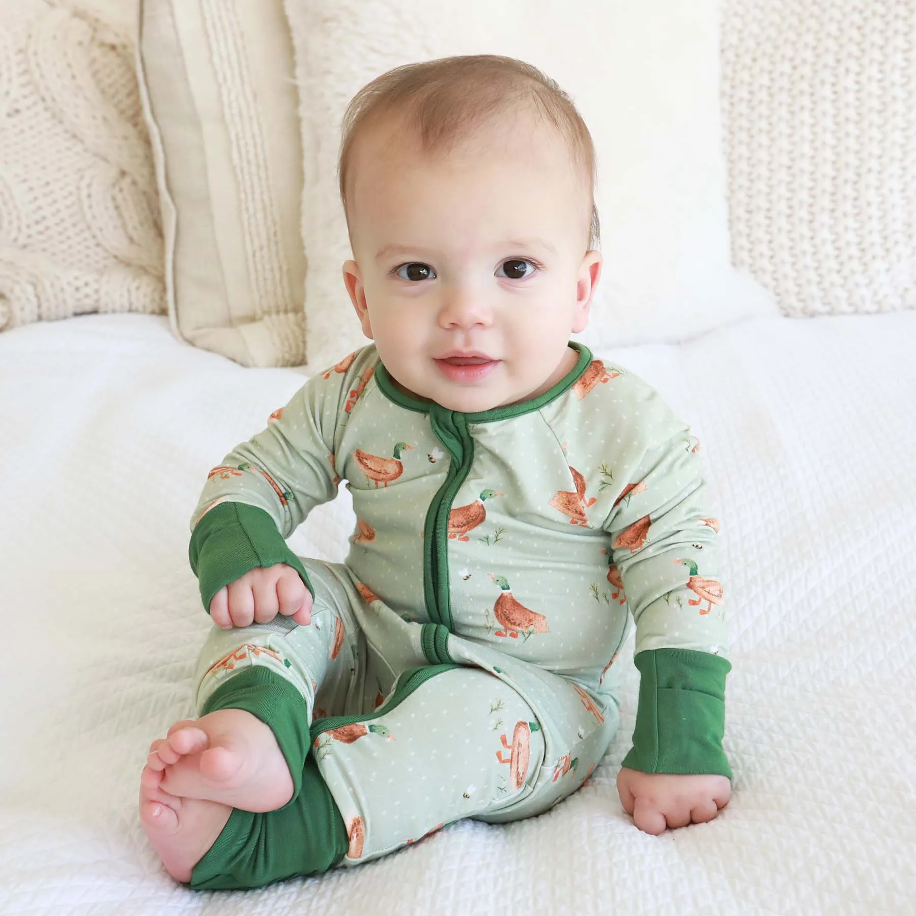 CL Convertible Romper | Lucky Ducky