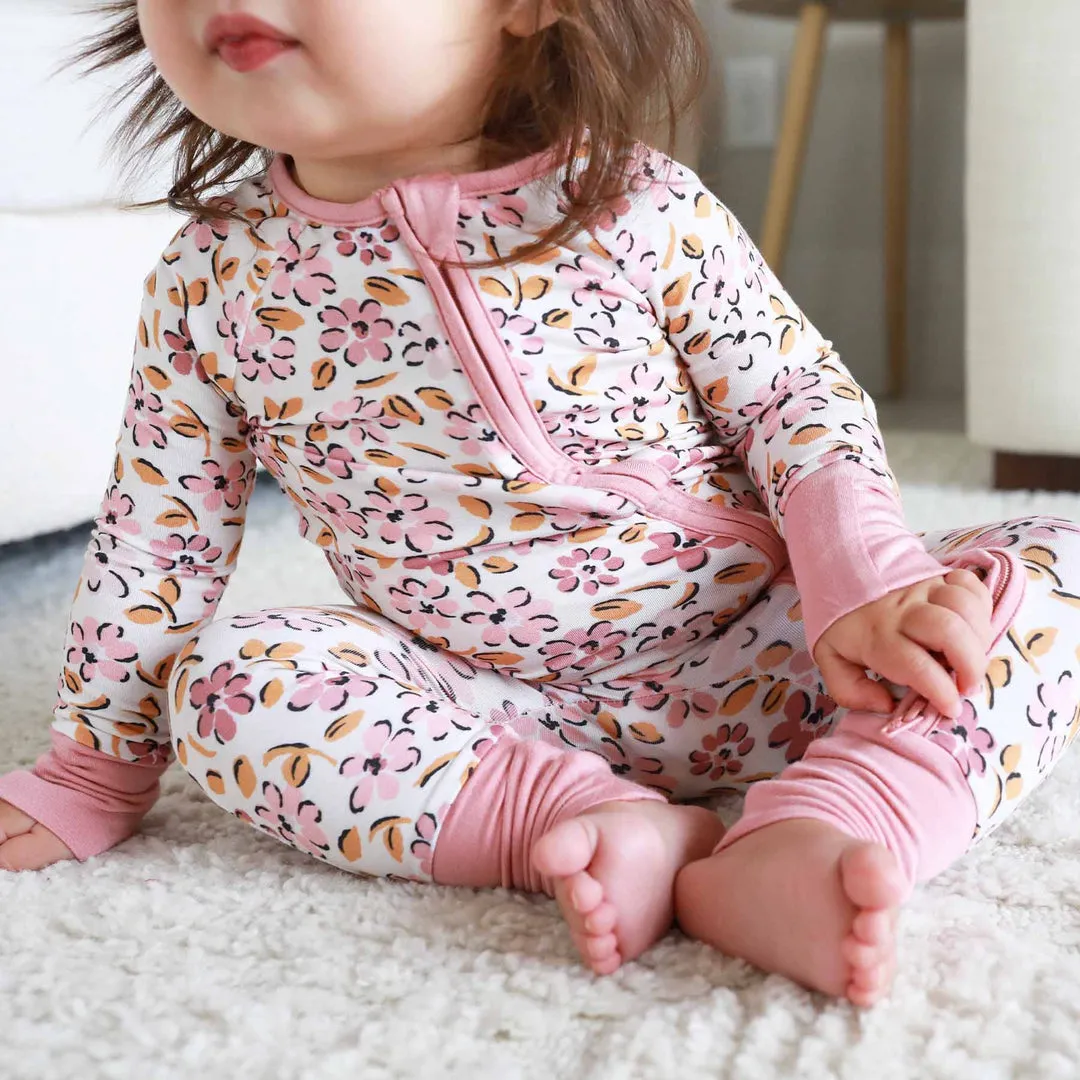 CL Convertible Romper | Mauvelous Meadow