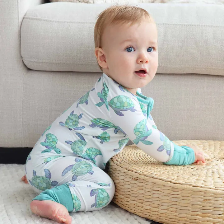 CL Convertible Romper | Totally Turtles