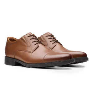Clarks Whiddon Plain Leather Dress Shoes