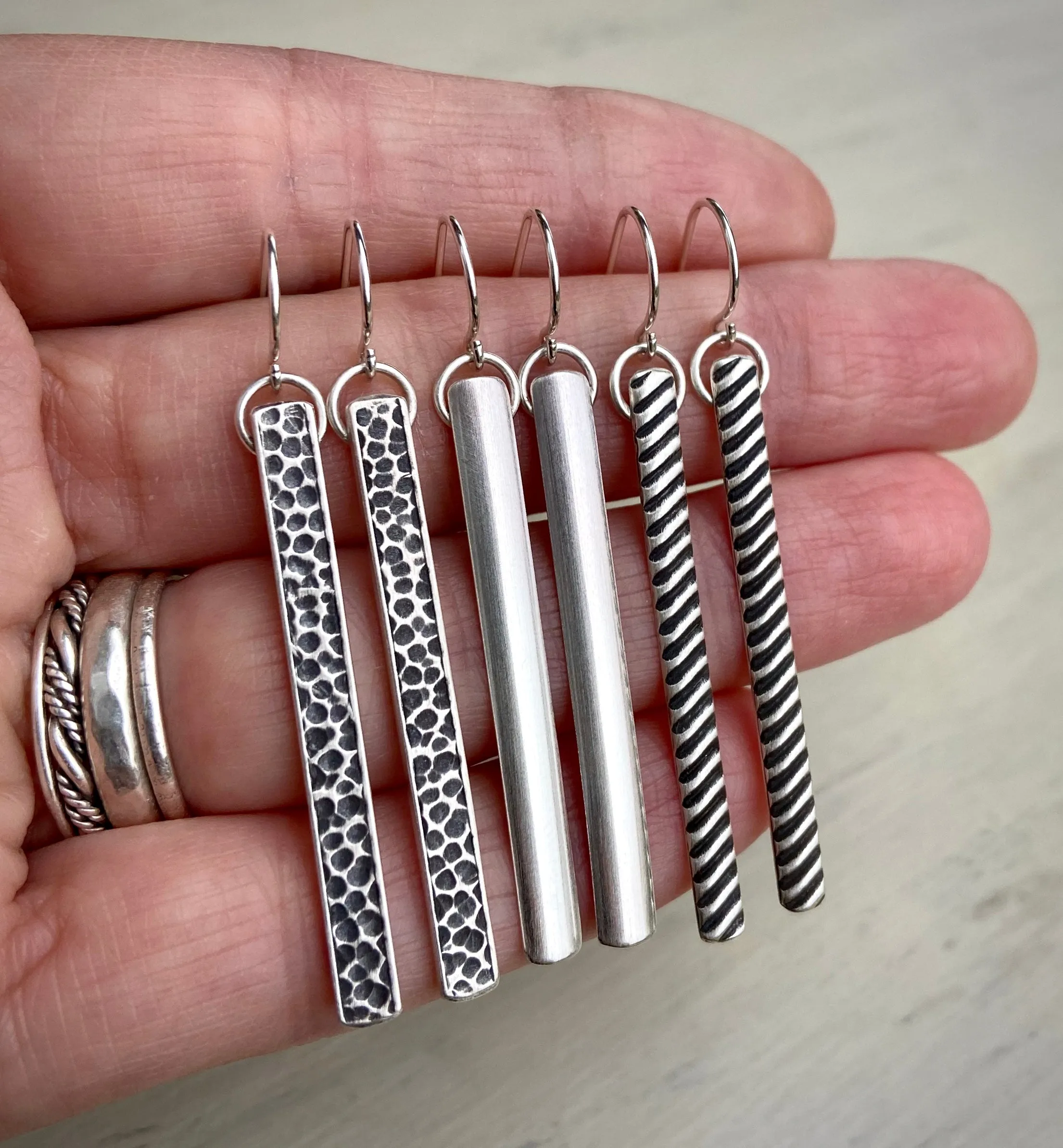 Classic Bar Earrings