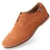Classic Suede Oxford Shoes
