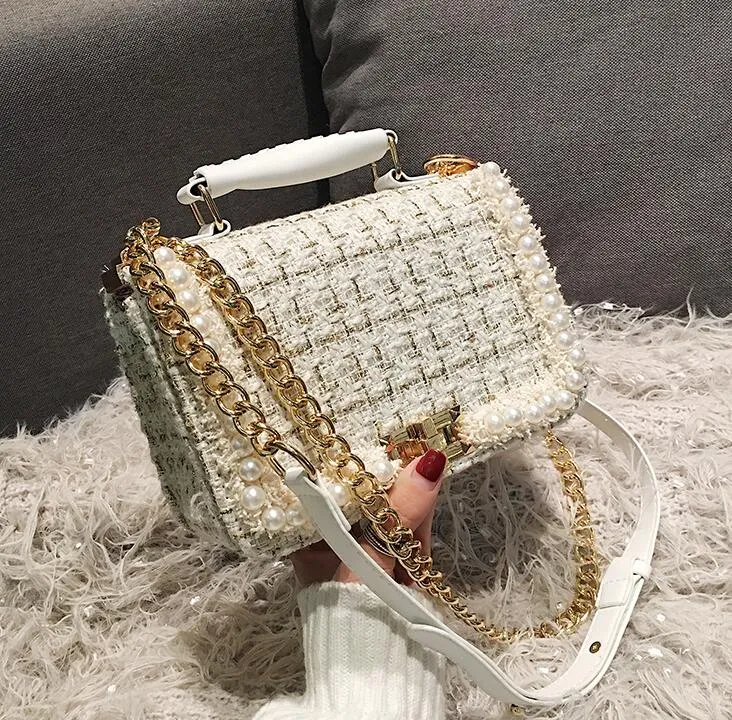 Classy Chain Shoulder Crossbody Women's  Travel Bag