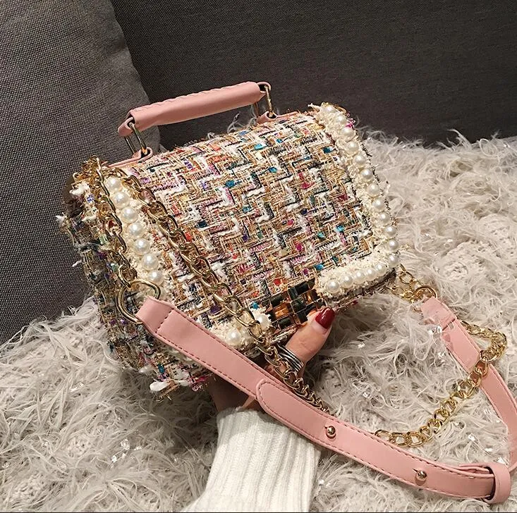 Classy Chain Shoulder Crossbody Women's  Travel Bag