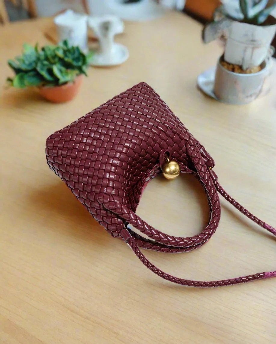 Classy Drama Weave Crossbody Woven Bag | Beach Bag | Sling Bag Women | Clutch Bag