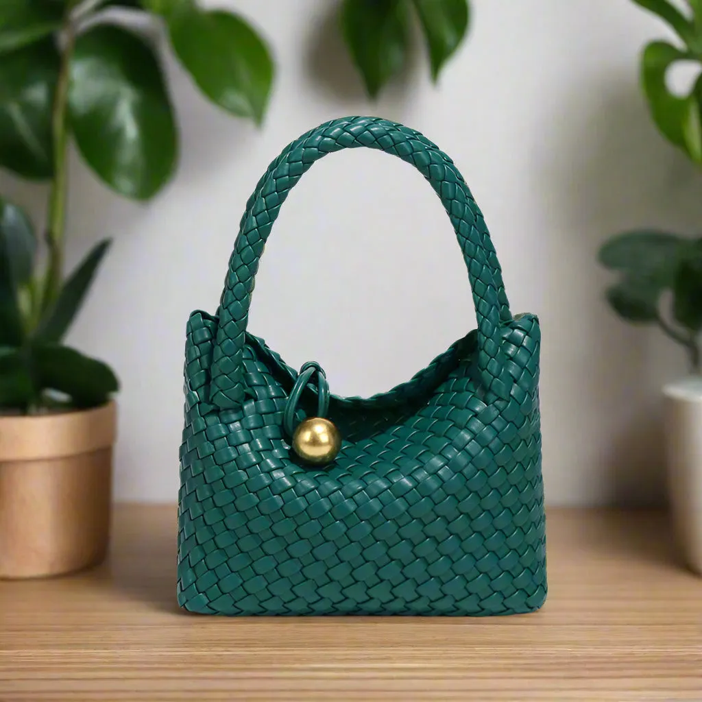 Classy Drama Weave Crossbody Woven Bag | Beach Bag | Sling Bag Women | Clutch Bag