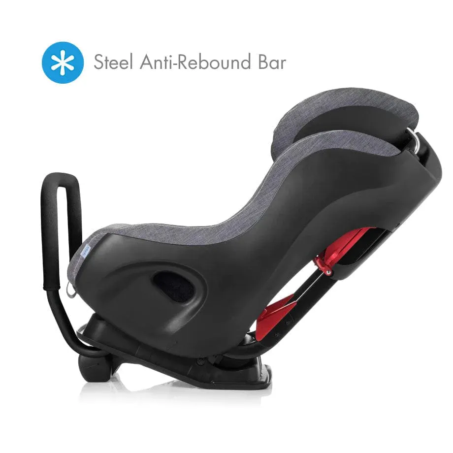 Clek Fllo Convertible Car Seat - Railroad Ziip