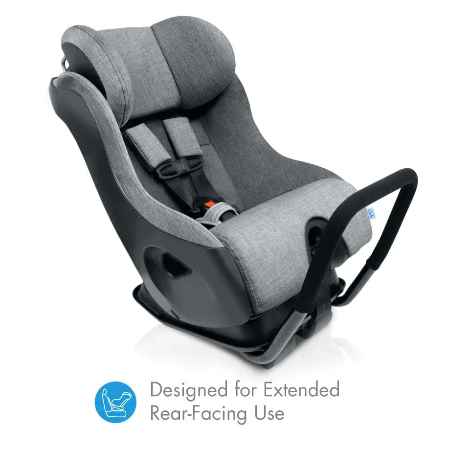 Clek Fllo Convertible Car Seat - Railroad Ziip