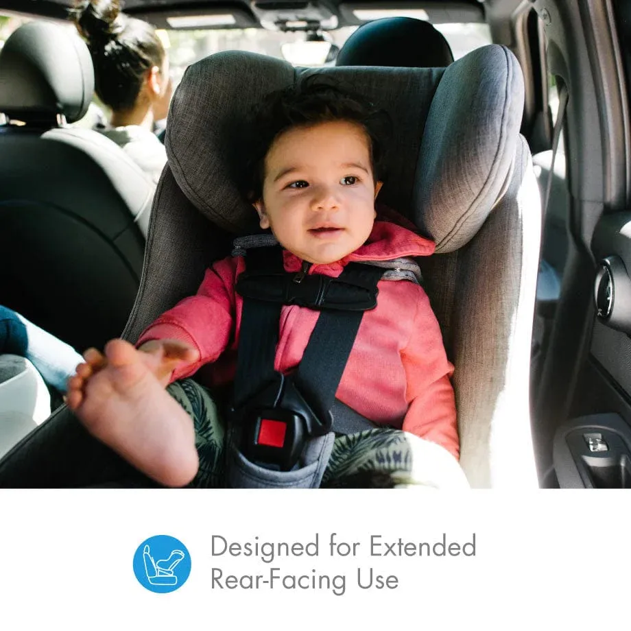 Clek Foonf Convertible Car Seat - Railroad Ziip
