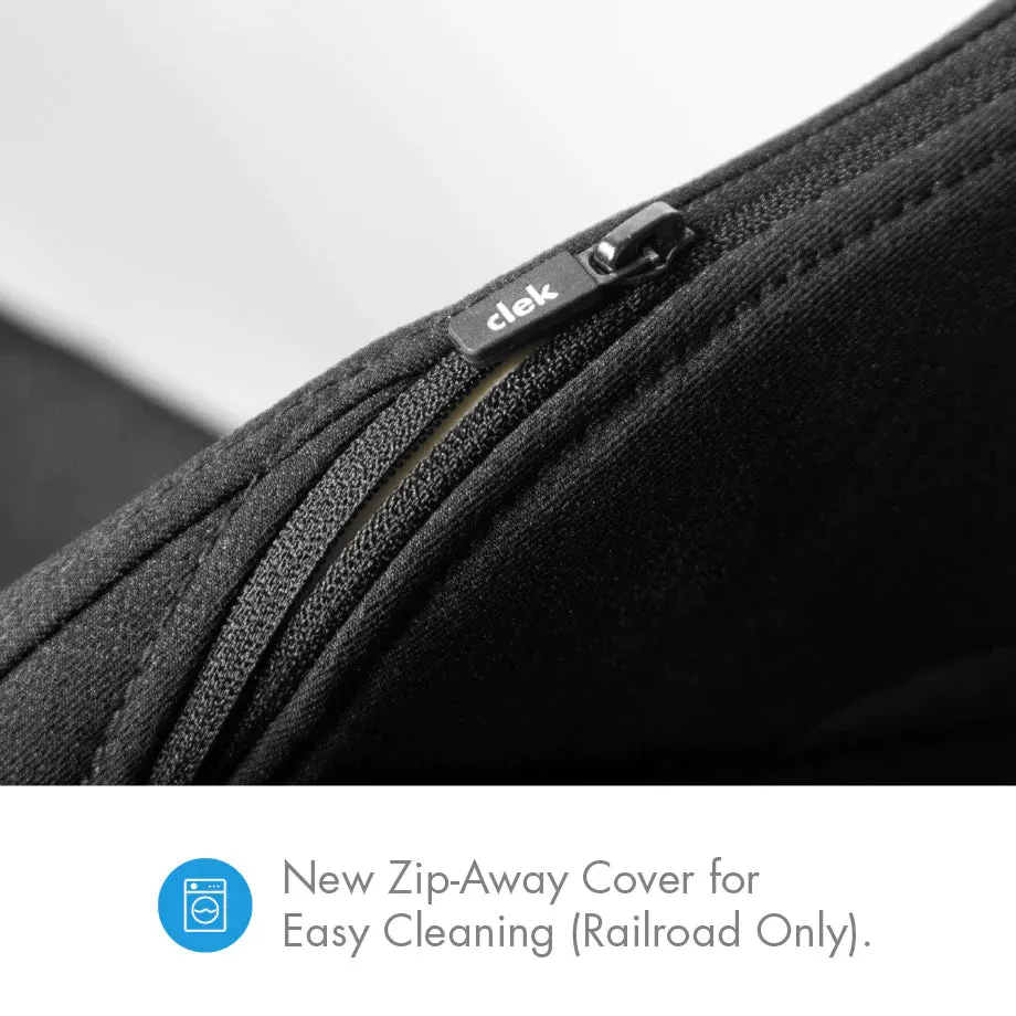 Clek Foonf Convertible Car Seat - Railroad Ziip