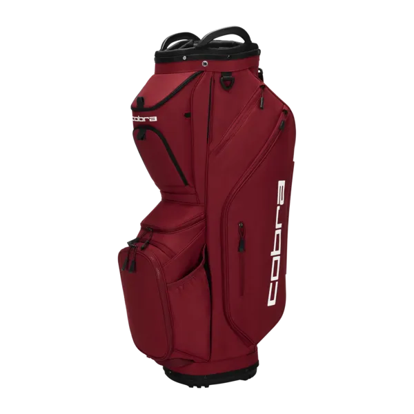 Cobra Ultralight Pro Cart Bag - Dark Crimson