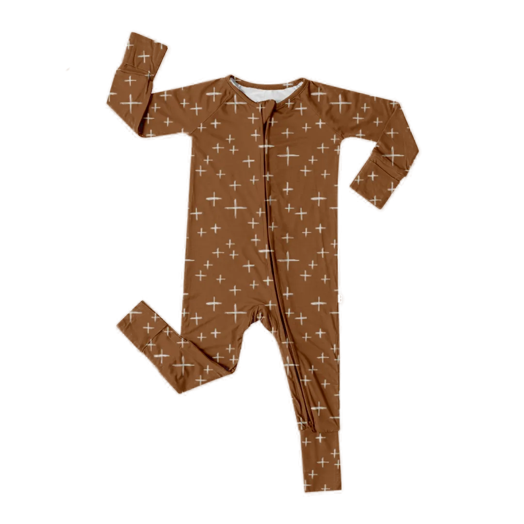 Convertible Bamboo Romper- Copper