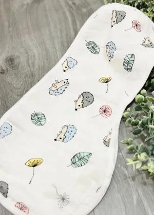 Convertible Hedgehog Burp Cloth