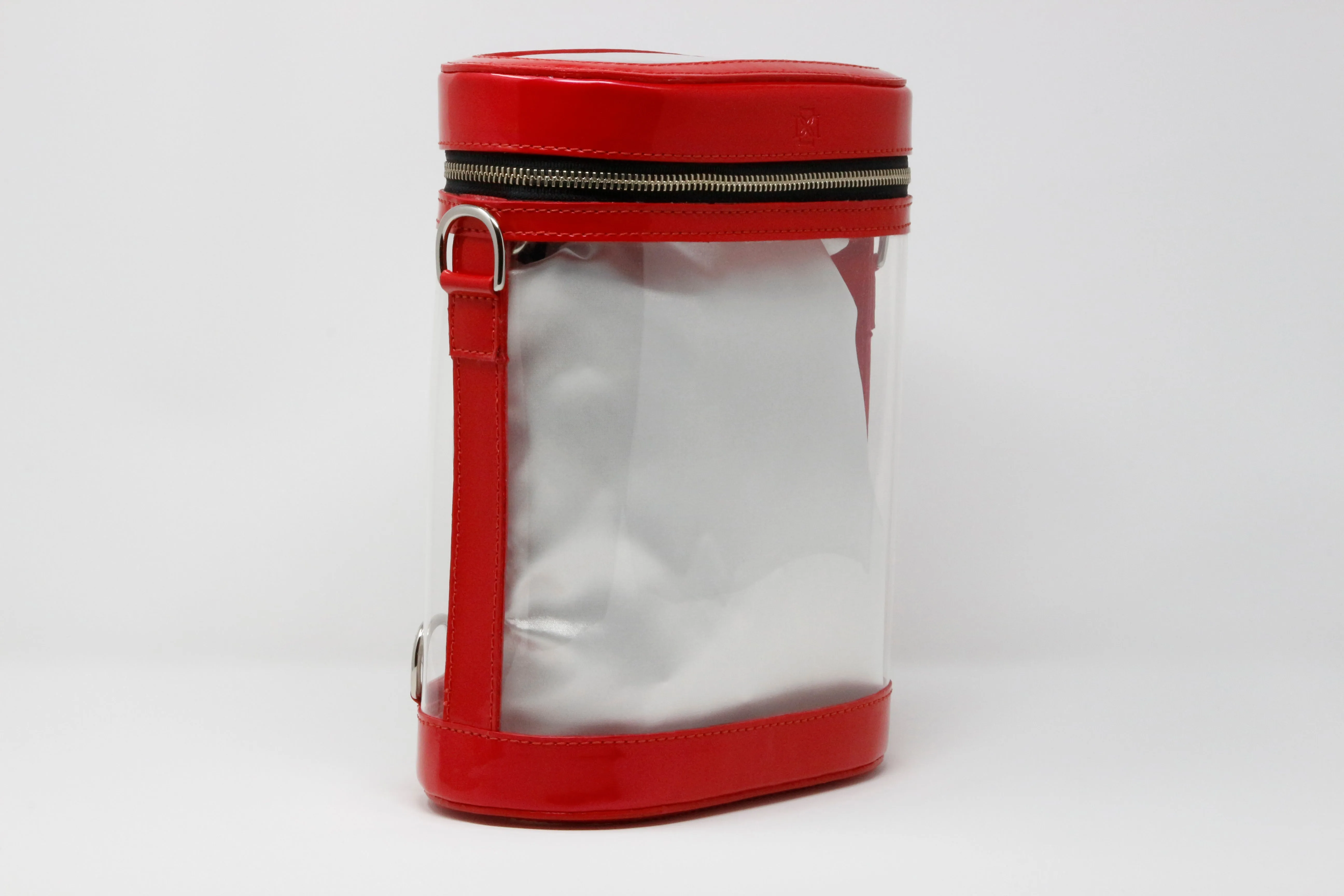Convertible - Red Holographic Patent Leather