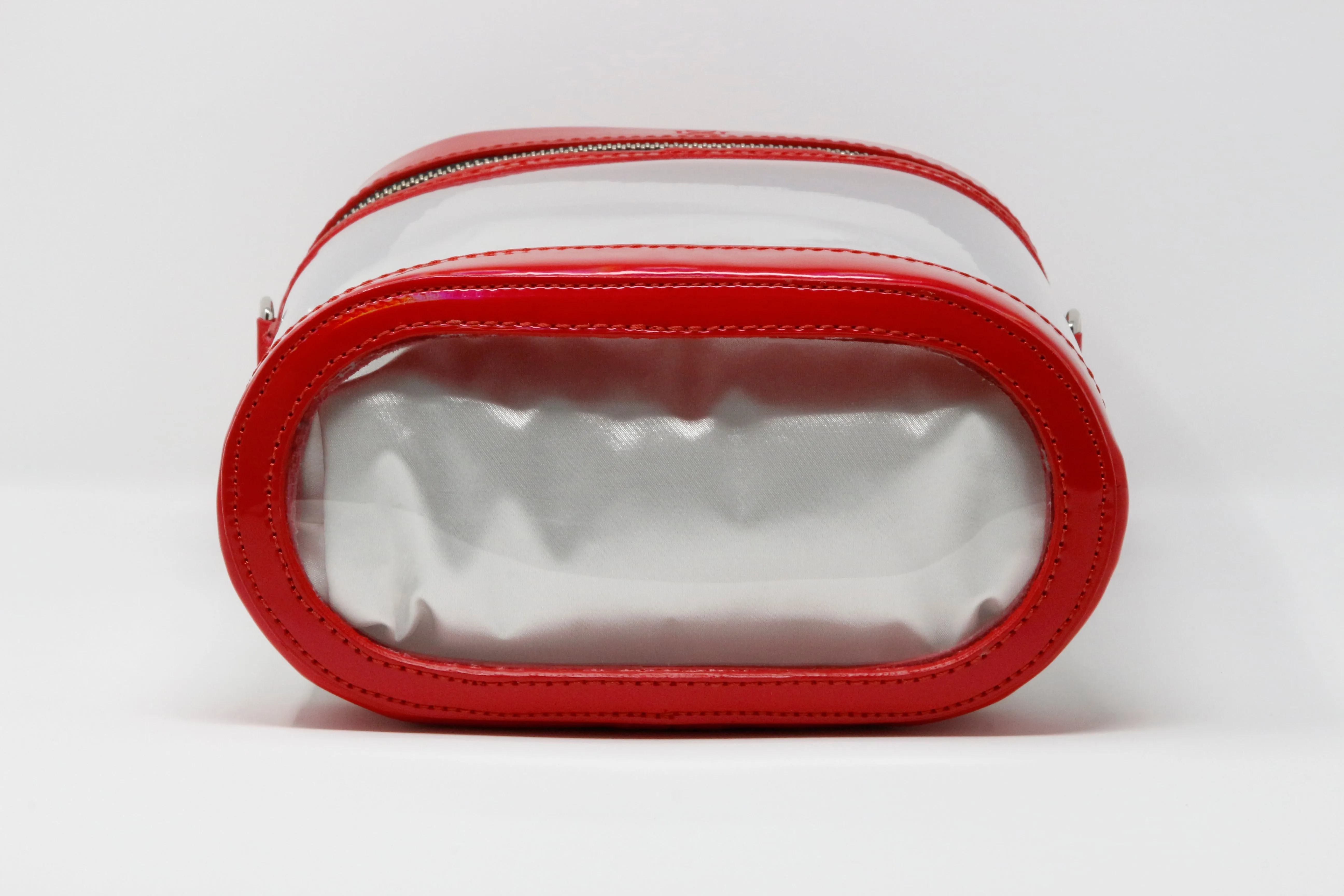 Convertible - Red Holographic Patent Leather