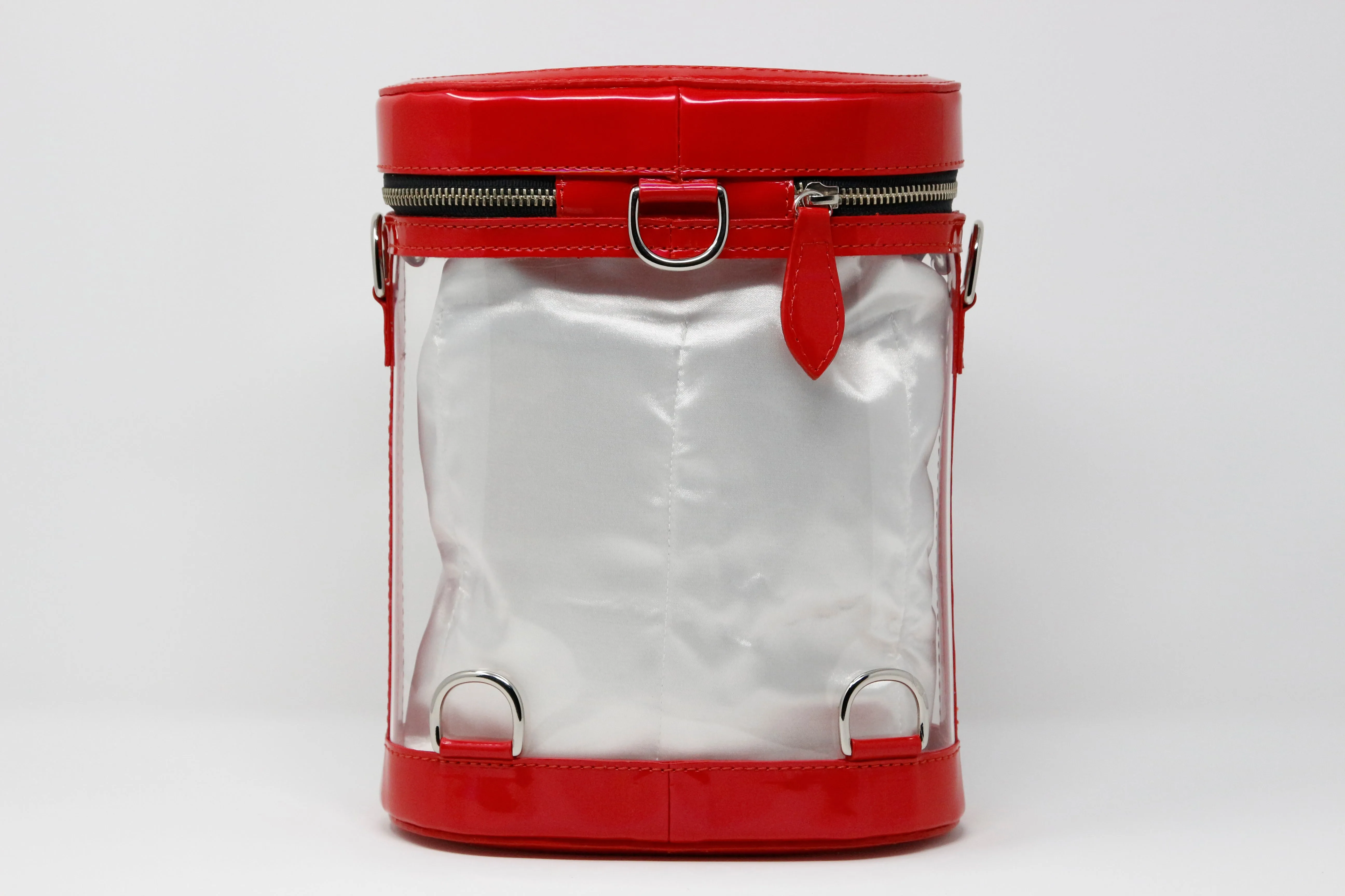 Convertible - Red Holographic Patent Leather