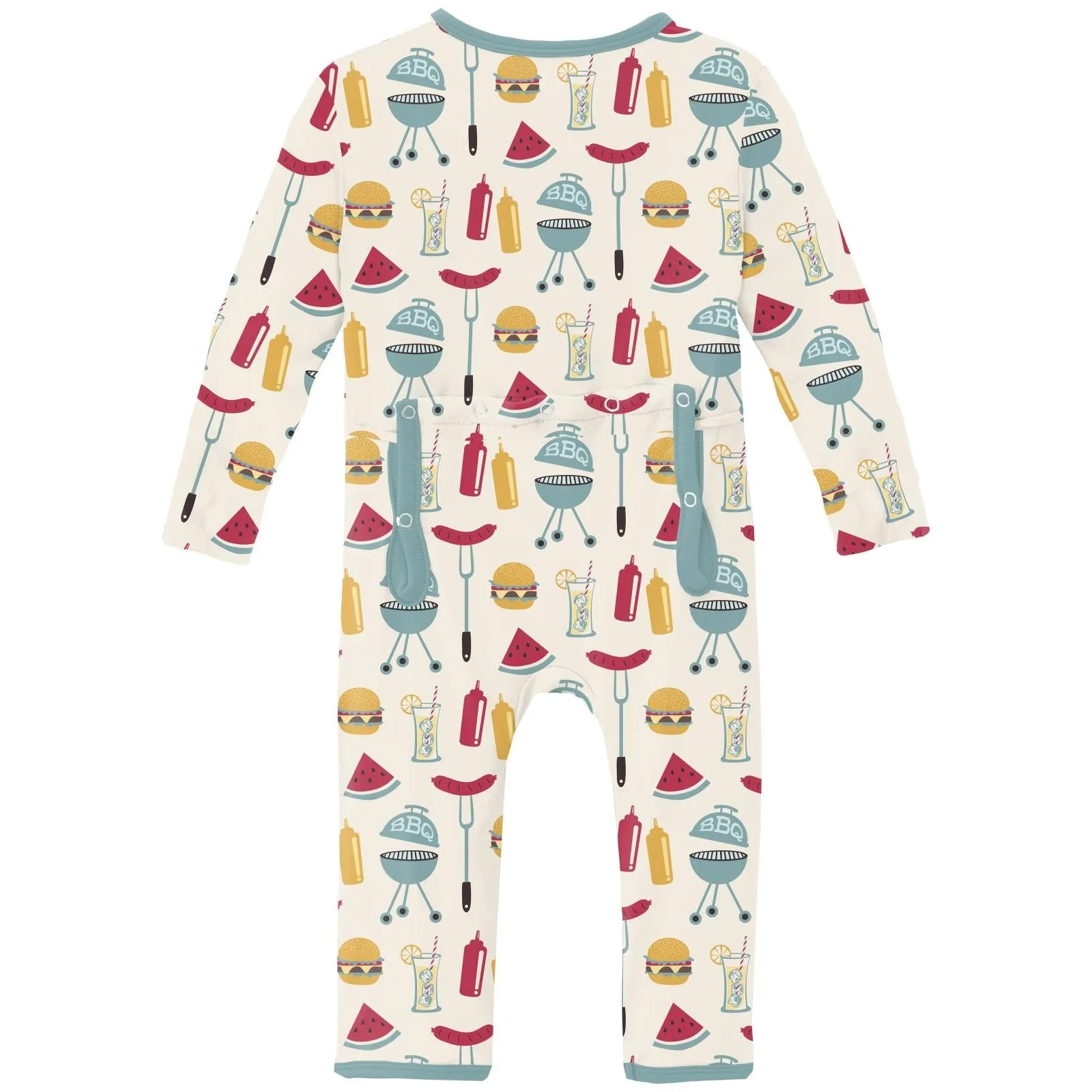 Convertible Zipper Romper | BBQ