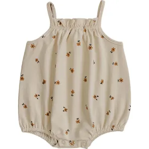 Cream Floral Bubble Romper