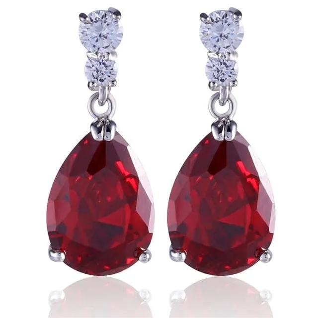 CRYSTAL DROP EARRING