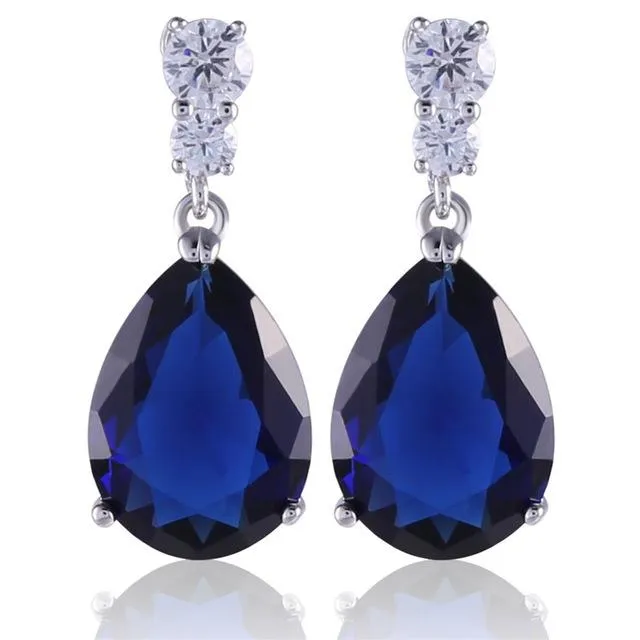 CRYSTAL DROP EARRING