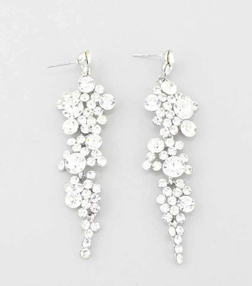 Crystal Long Dangle Earrings | 294871