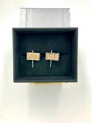 Cuff Links-Sterling Silver "Sold" (Realtor)