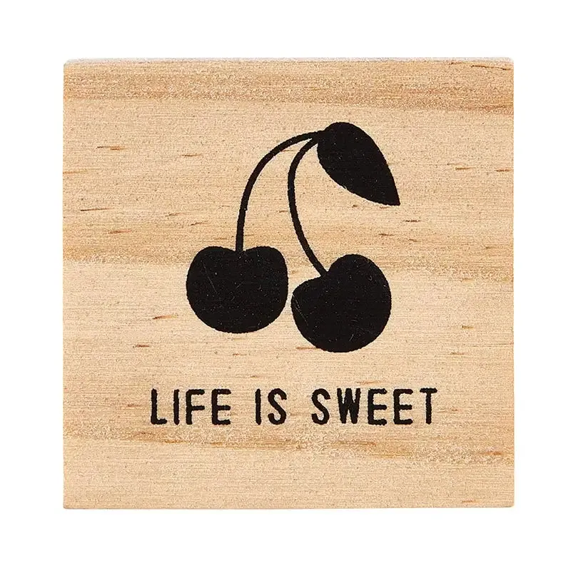 CUTE CHERRY SHAPED EARRINGS LIFE IS SWEET