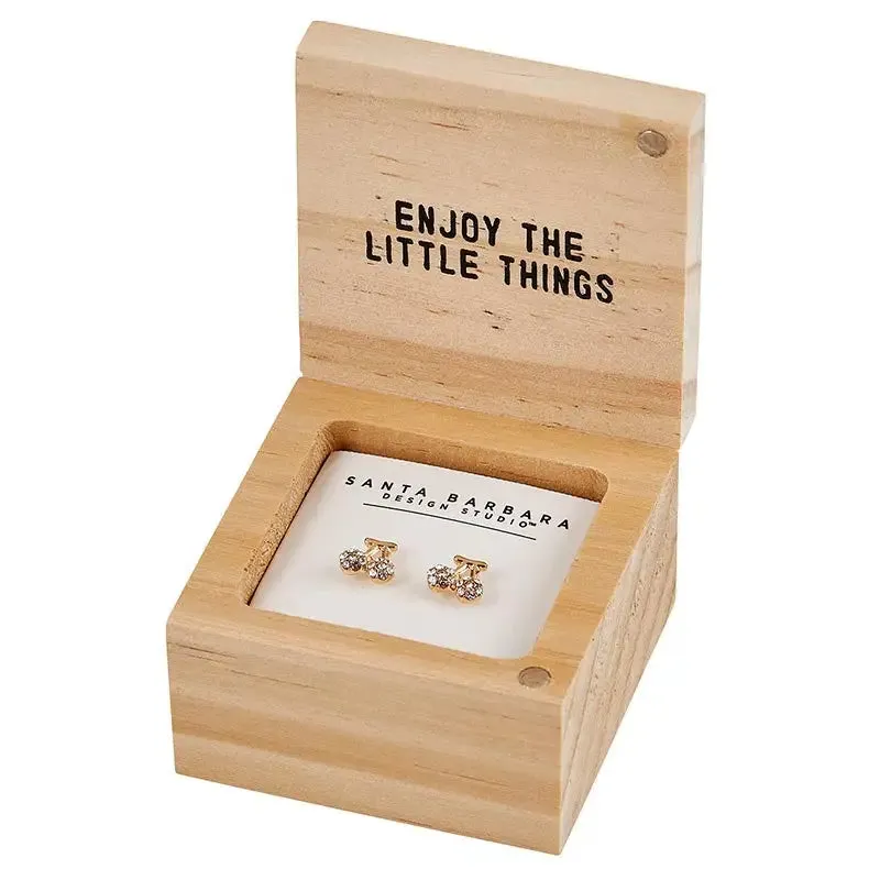 CUTE CHERRY SHAPED EARRINGS LIFE IS SWEET