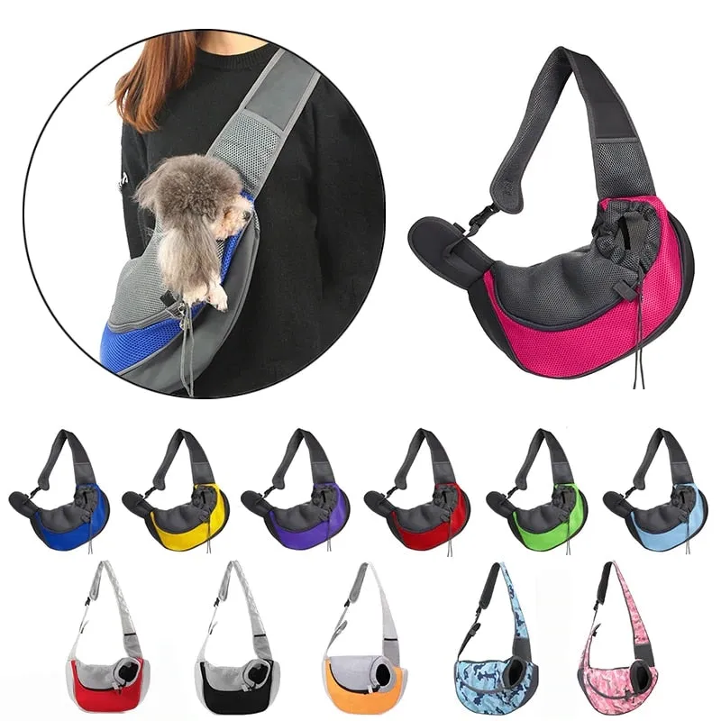 Cute Puppy Carrier Crossbody Bag