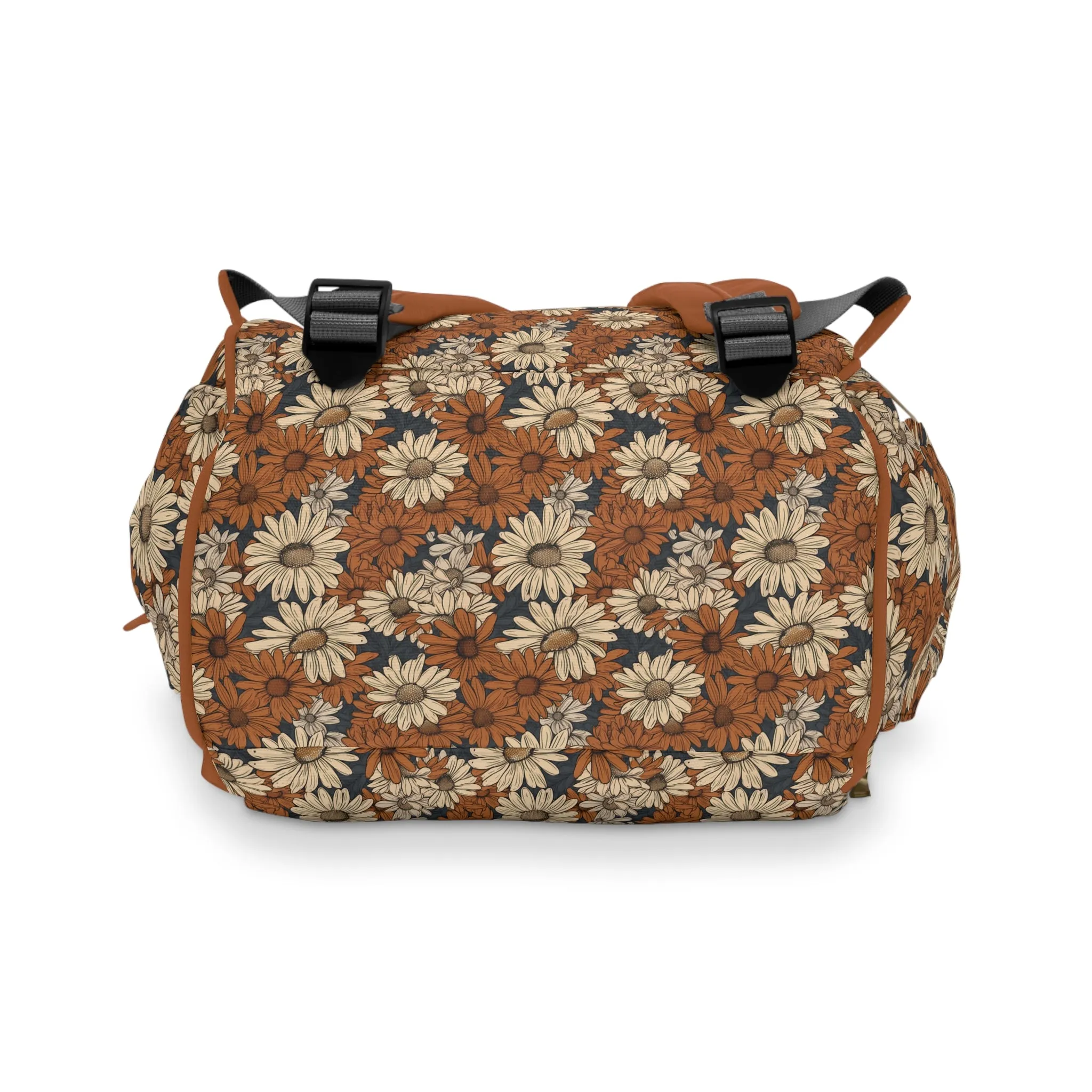 Daisy Diaper Backpack - Charming & Multifunctional Baby Bag with Daisy Patterns, Perfect for Nature-Loving Parents