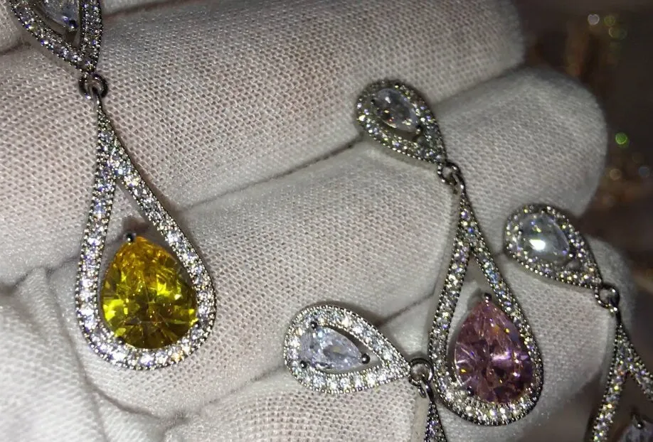 Dangle Earrings | Teardrop Earrings | Diamond Earrings | Diamond Earrings | Teardrop Earrings | Womens Diamond Earrings | Earrings
