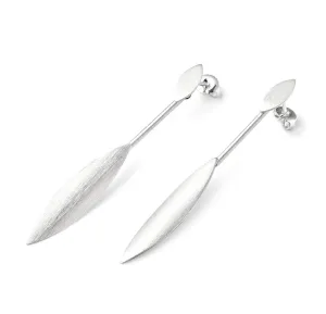 Dangling Leaf Earrings