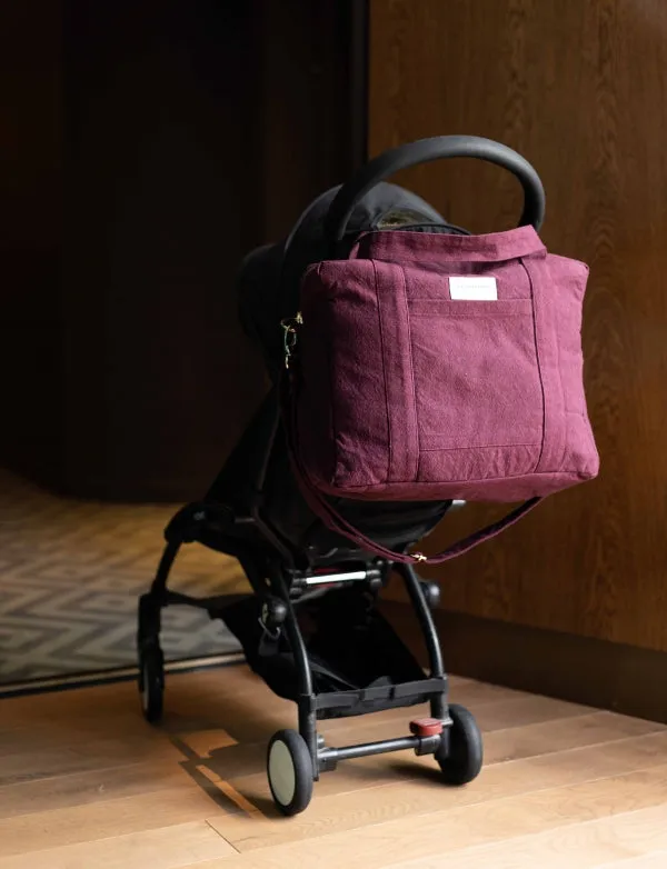 DARCY THE ANTI DIAPER BAG - SCARLETT RED