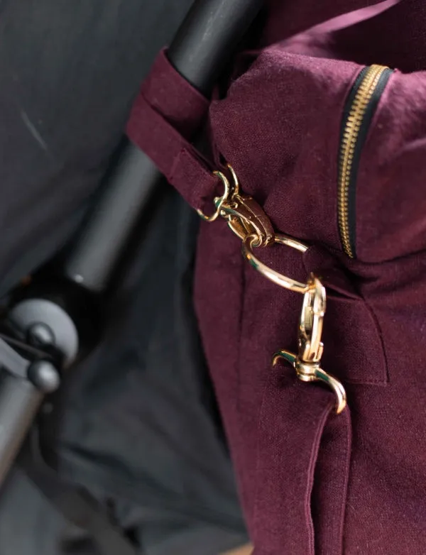 DARCY THE ANTI DIAPER BAG - SCARLETT RED
