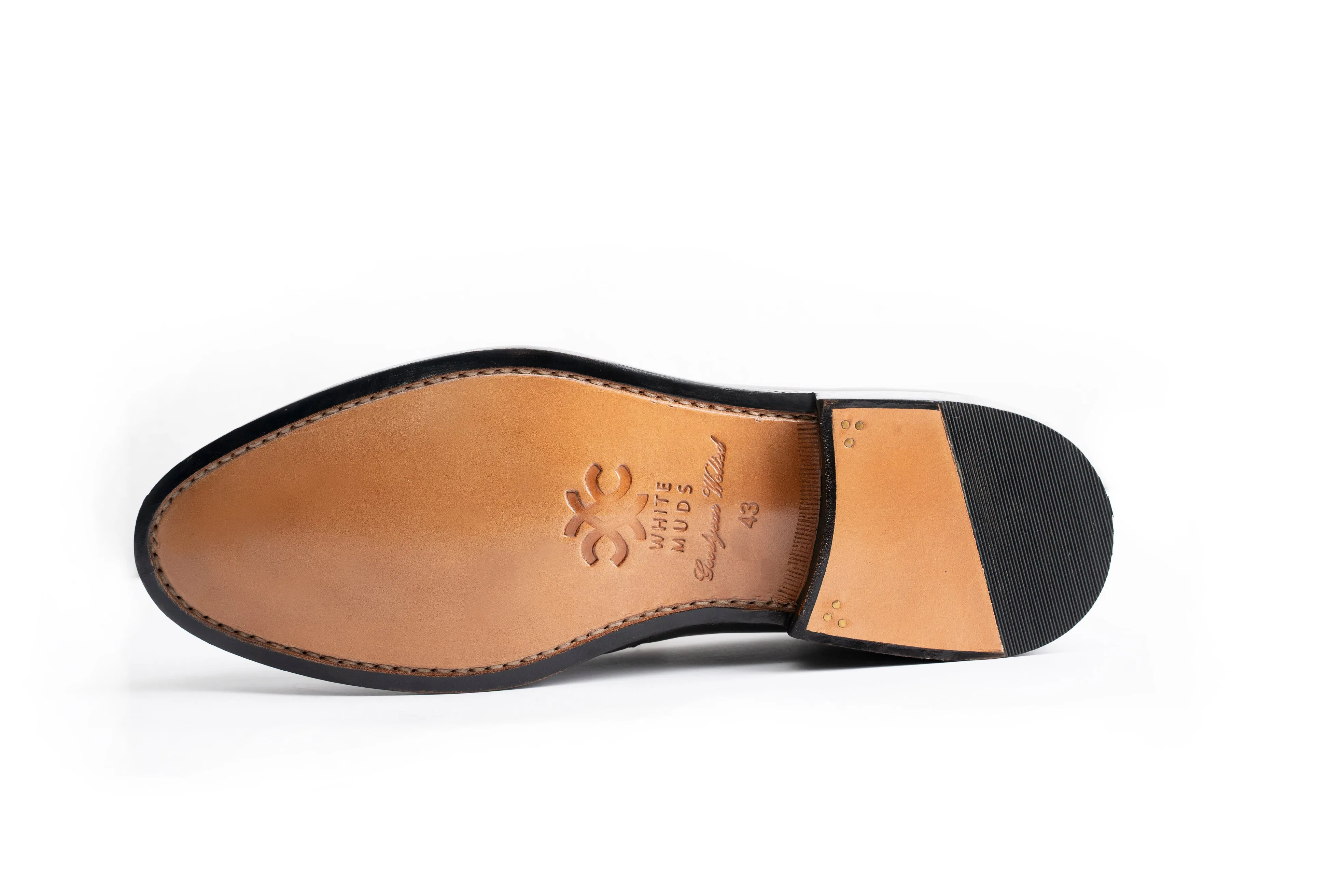 Deer Plum Wholecut Oxfords - Made to Order