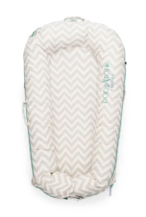 Deluxe  Dock - Silver Lining (chevron)